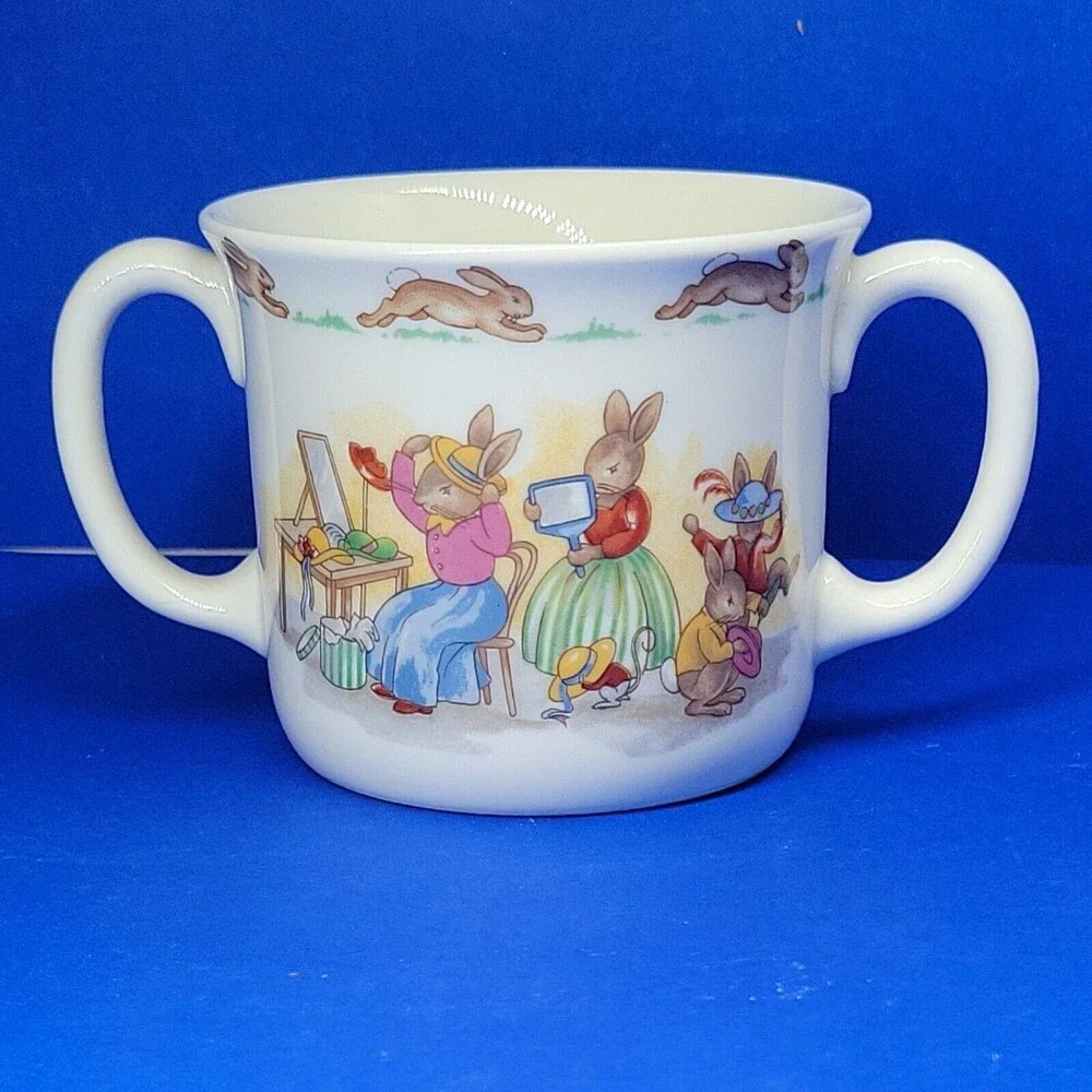 Bunnykins Royal Doulton Hug A Mug Albion Shape Hat Shop